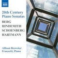Hindemith / Berg / Schoenberg / Franzetti - Piano Sonatas: Three Piano Pieces - Music CD