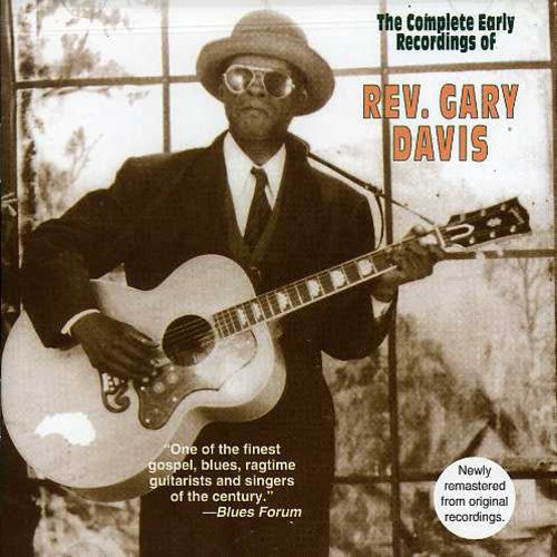 Davis,rev Gary - Complete Early Recordings - Music CD