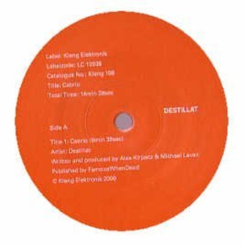 Destillat - Cabrio - Vinyl Record