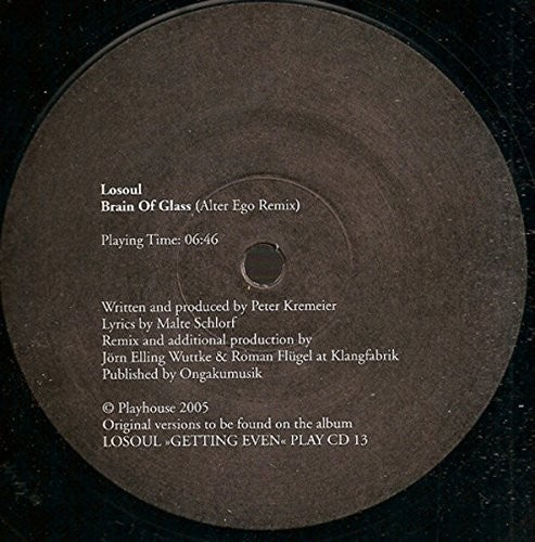 Losoul - Brain Of Glass - Vinyl Record