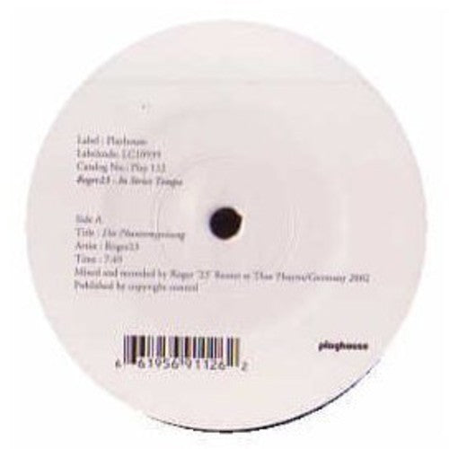 Roger 23 - In Strict Tempo - Vinyl Record