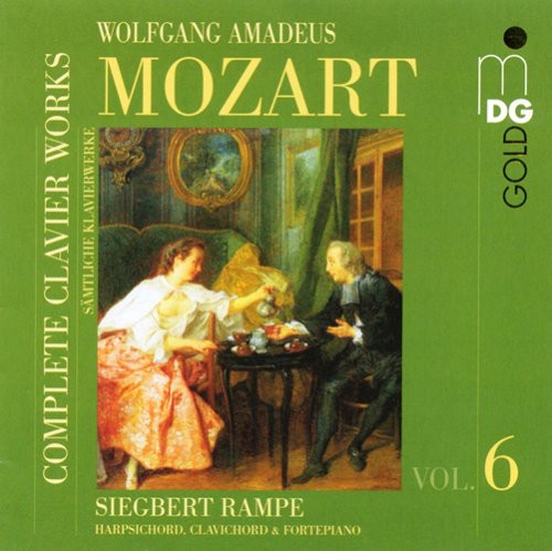Mozart / Rampe - Complete Keyboard Works 6 - Music CD