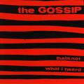 Gossip - That's Not What I Heard (Red Apple Vinyl) Vinyl Record
