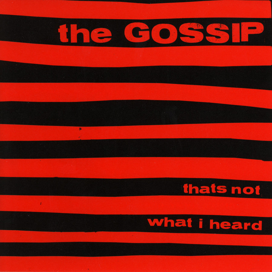 Gossip - That's Not What I Heard (Red Apple Vinyl) Vinyl Record
