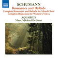 Schumann / Goeyvaerts Consort - Complete Ballads & Romances For Mixed Choir - Music CD
