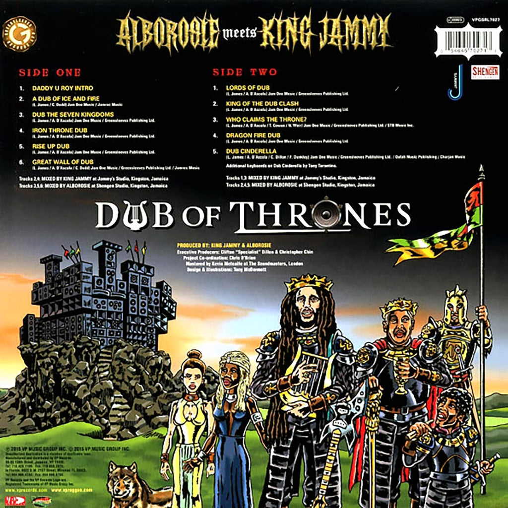 Alborosie, King Jammy - Dub Of Thrones: Alborosie Meets King Jammy Vinyl Record