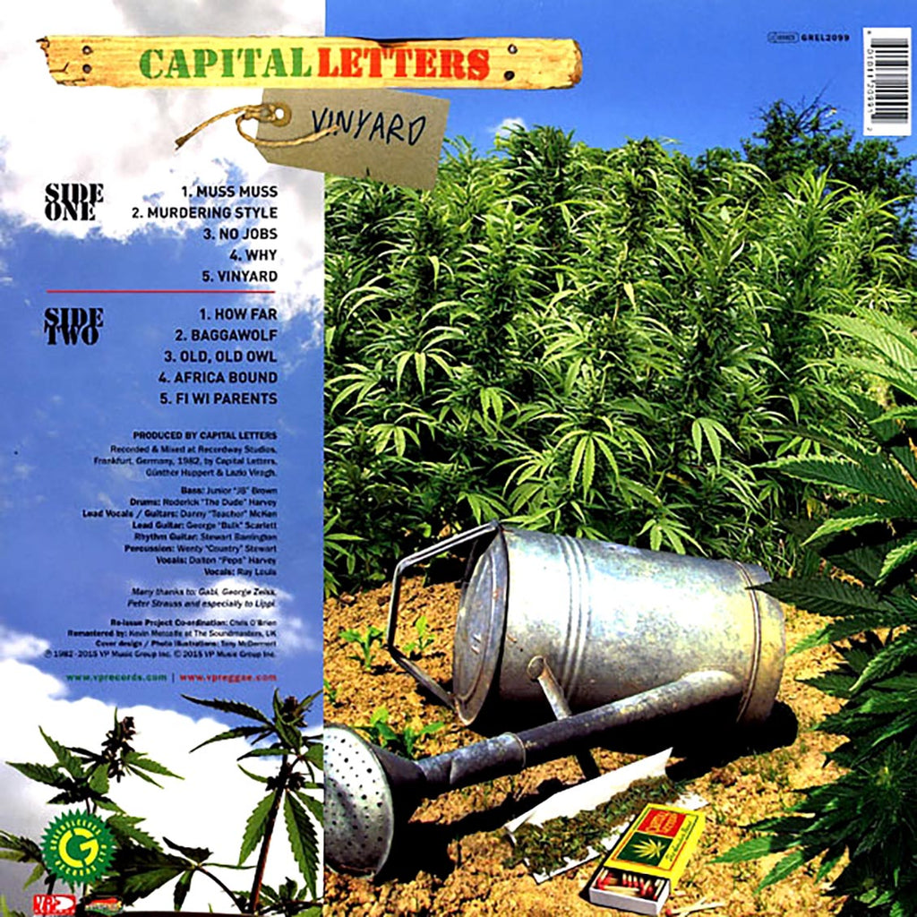 Capital Letters - Vineyard Vinyl Record