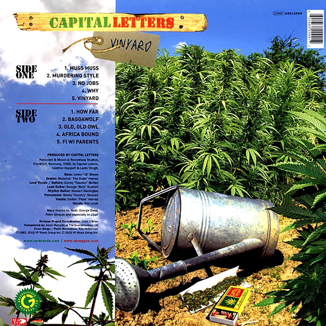 Capital Letters - Vineyard Vinyl Record