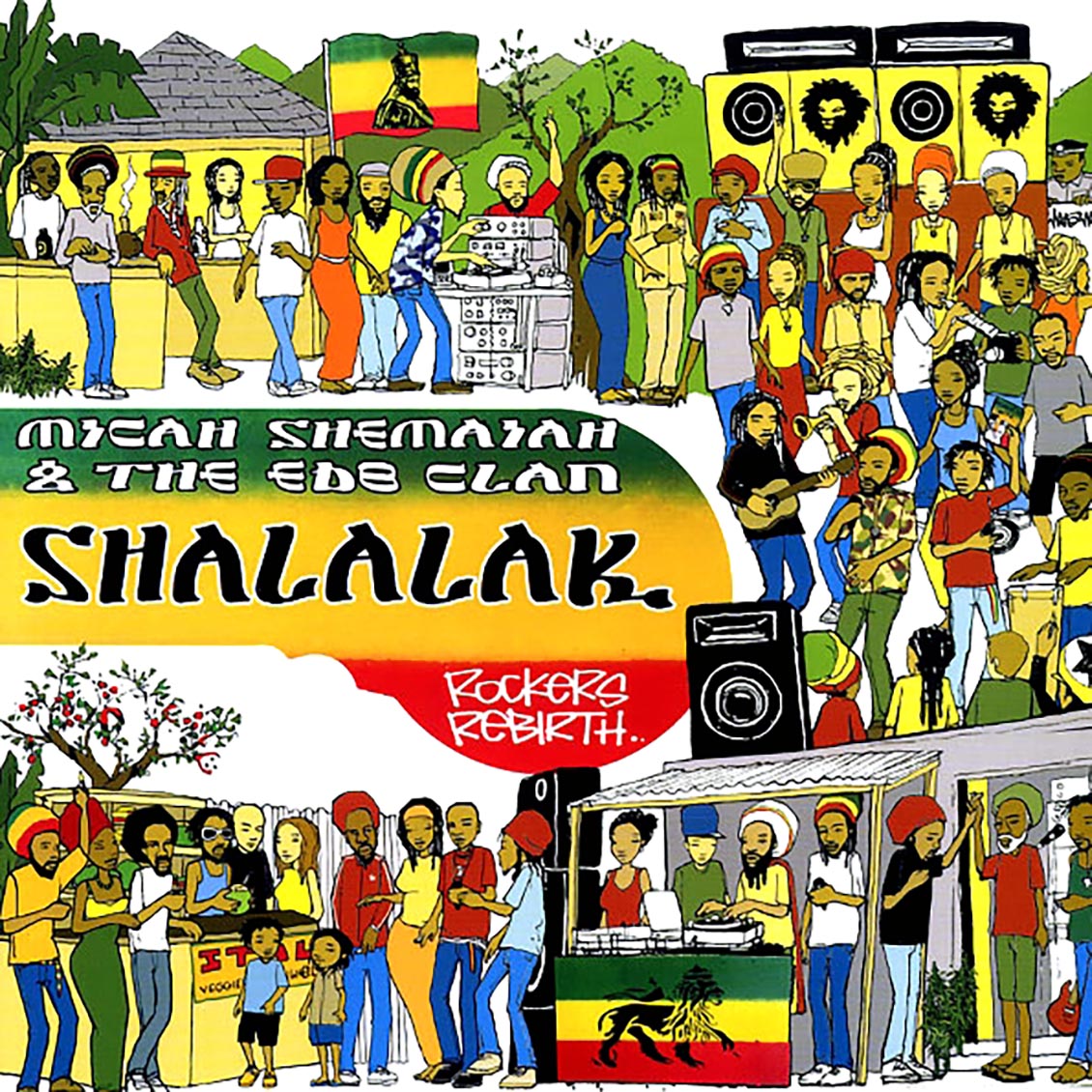 Micah Shemaiah & The EBD Clan - Shalalak: Rockers Rebirth Vinyl Record