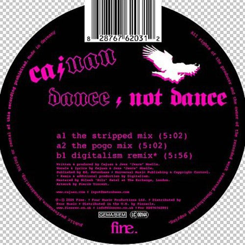Cajuan - Dance/not Dance - Vinyl Record
