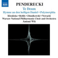 Te Deum Polymorphia Polish Requiem Chaconne Music CD