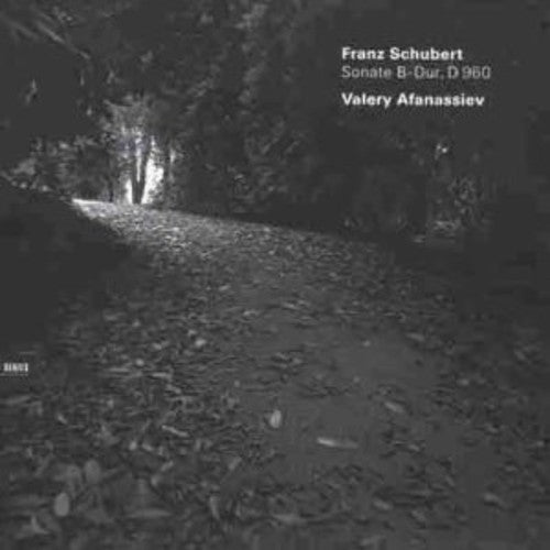 Schubert / Afanassiev,valery - Piano Sonata In B Flat Major - Music CD