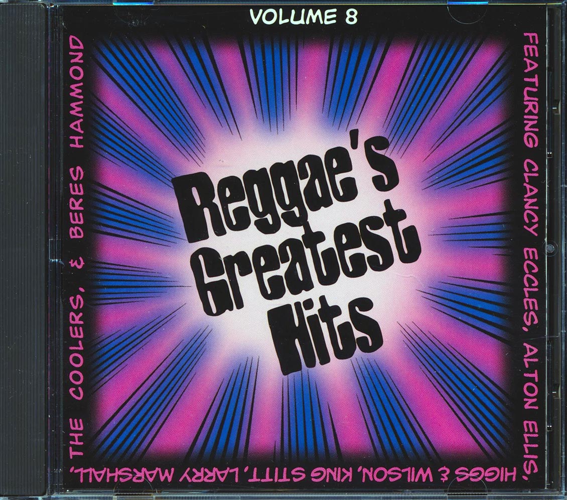 King Stitt, Alton Ellis, Val Bennett, Monty Morris, Etc. - Reggae's Greatest Hits 8 (marked/ltd stock) Music CD