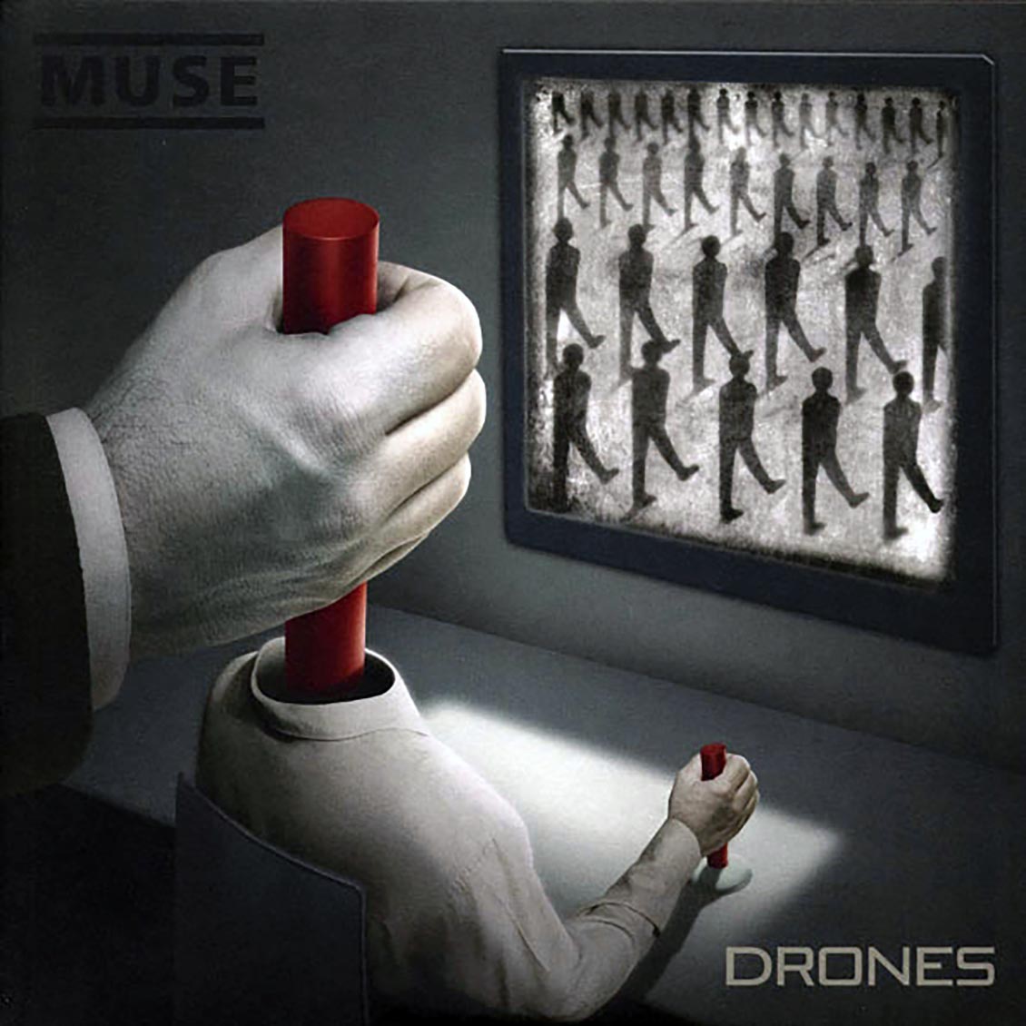Muse - Drones (2xLP) (incl. mp3) (180g) Vinyl Record