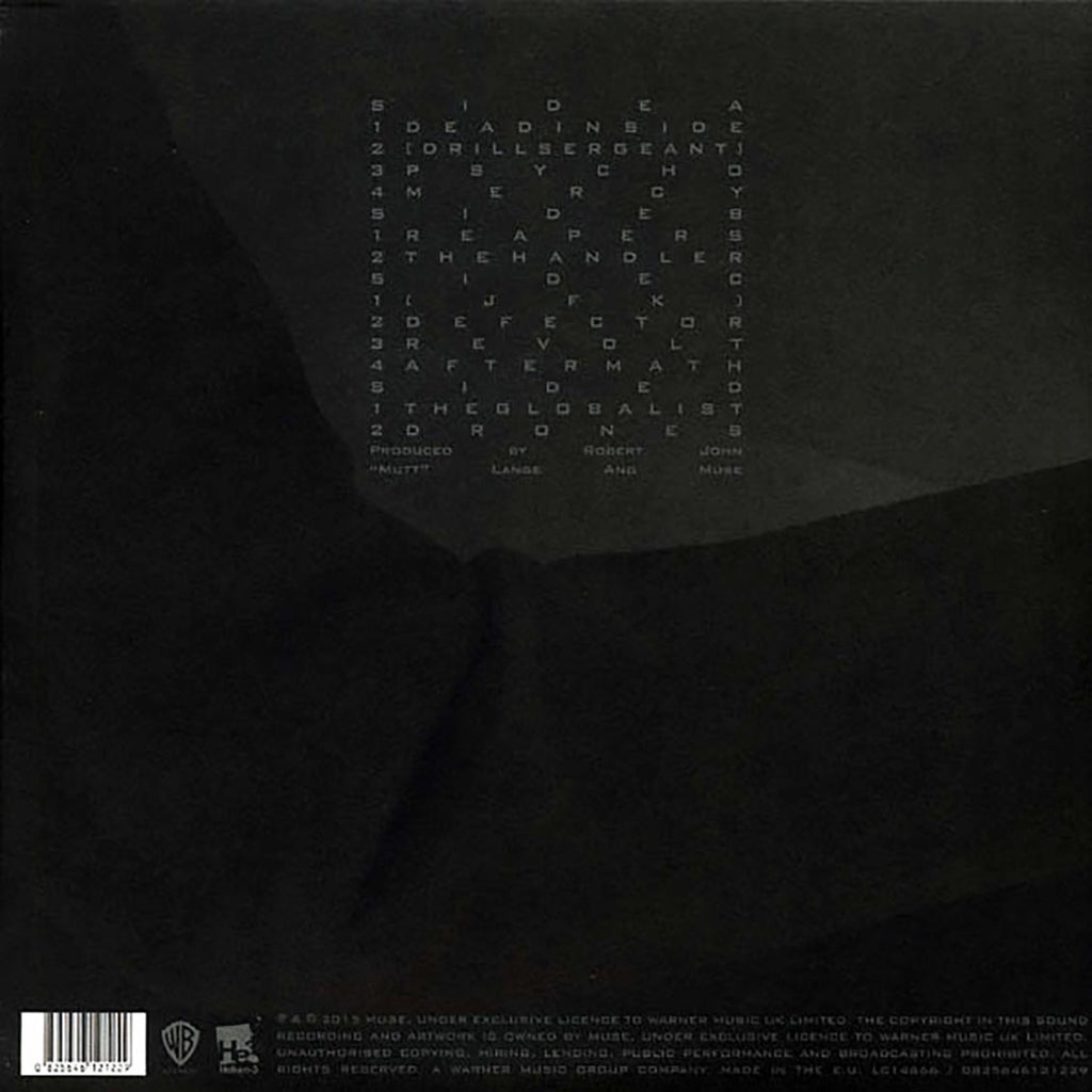 Muse - Drones (2xLP) (incl. mp3) (180g) Vinyl Record