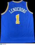 Yaxel Lendeborg Signed Jersey JSA Golden State Warriors Autographed