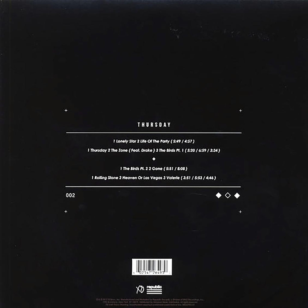 The Weeknd - Thursday (2xLP) Vinyl Record