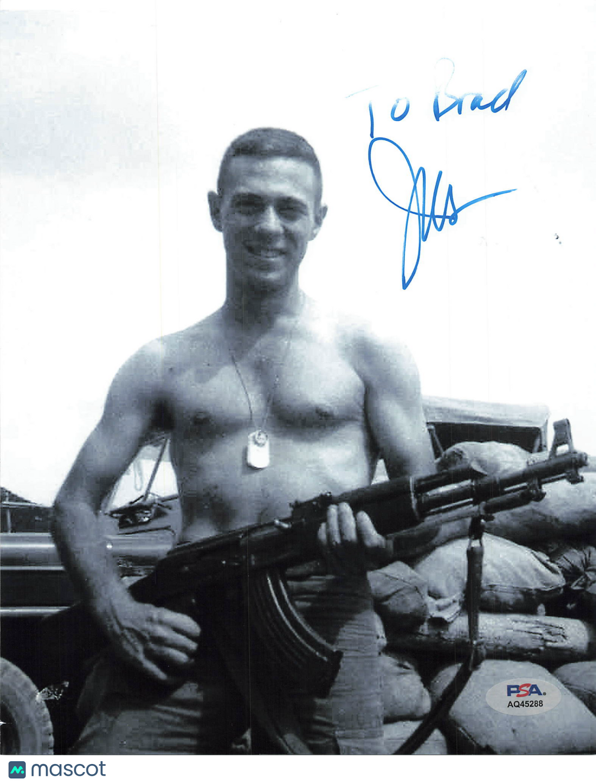 Jack H. Jacobs Signed 8x10 Photo PSA Autographed