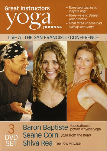 Baptiste,baron / Rea,shiva / Corn,seane - Yoga Journal: Great Instructors - DVD