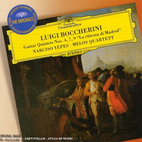 Boccherini / Yepes / Melos Quartett - Guitar Quintets Nos. 4 7 & 9 - Music CD