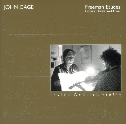 Cage / Arditti - Freeman Etudes Books 3 & 4 - Music CD