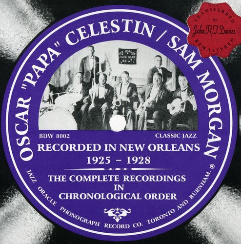 Celestin,oscar Papa - Recorded In New Orleans 1925-1928 - Music CD