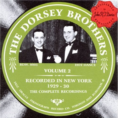 Dorsey Brothers - Volume 2 - Music CD