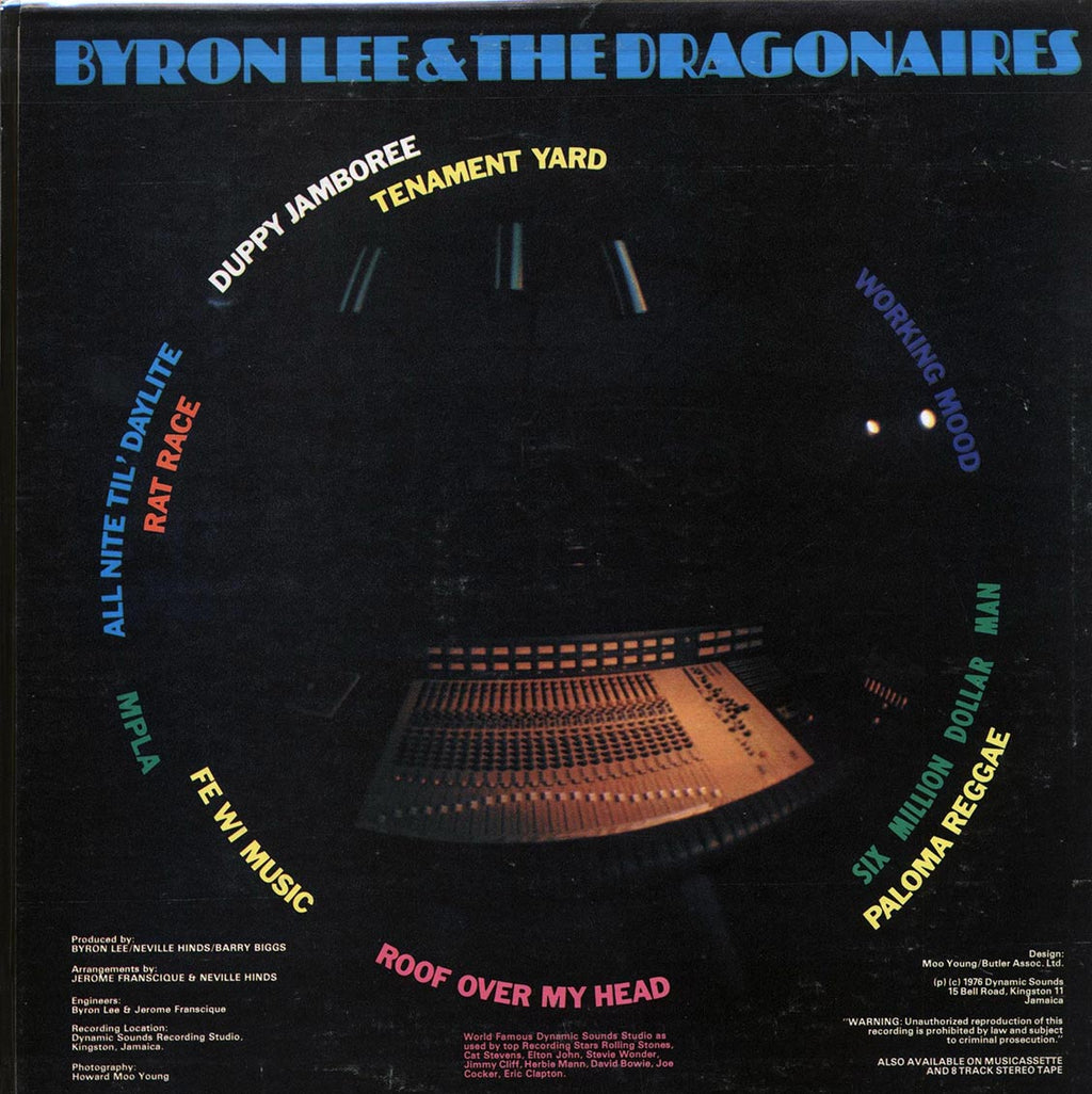 Byron Lee & The Dragonaires - Reggay International (Jamaica press) (orig. press) Vinyl Record