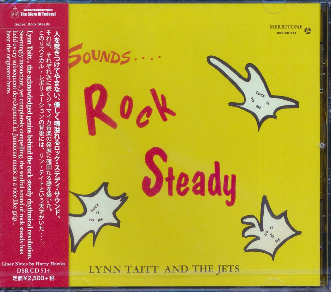 Lynn Taitt & The Jets - Sounds Rock Steady (Japan) Music CD