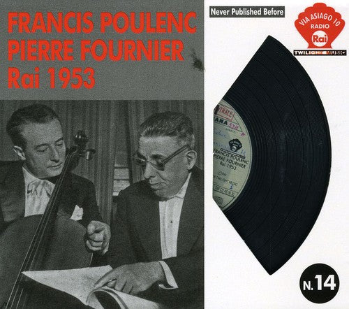 Poulenc/fournier/caracciolo/alessandro Scarlatti D - Rai 1953 - Music CD