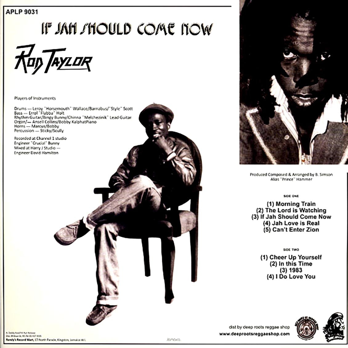 Rod Taylor - If Jah Should Come Now Vinyl Record
