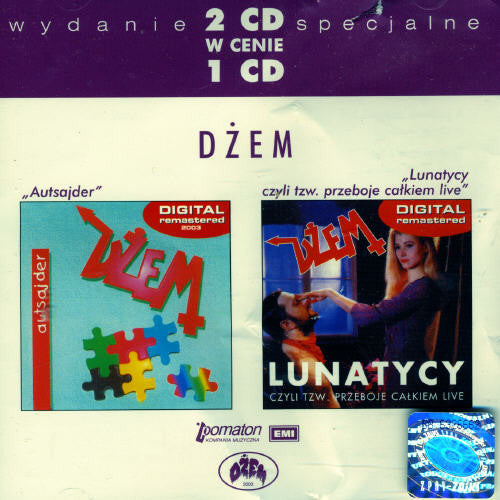 Dzem - Autsajder/lunatycy - Music CD