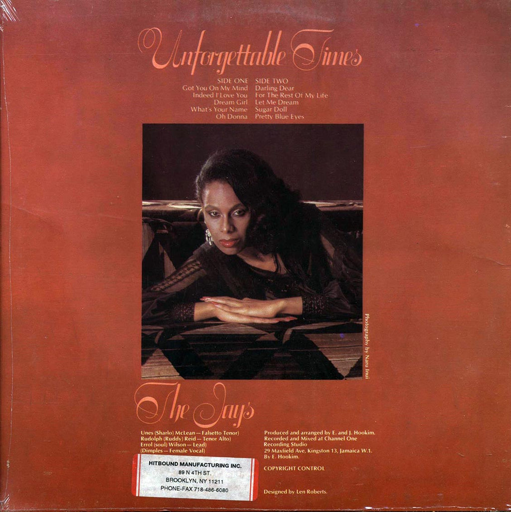 The Jays - Unforgettable Times Volume 1 Vinyl Record