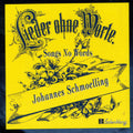 Schmoelling,johanne - Songs No Words - Music CD