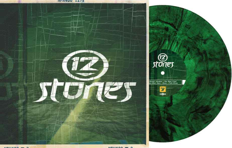 PRE-ORDER 12 Stones - 12 Stones (Indie Exclusive) [Green & Black Marble Vinyl] Vinyl Record