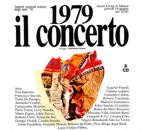 1979 Il Concerto - Omaggio / Various - 1979 Il Concerto - Omaggio / Various - Music CD
