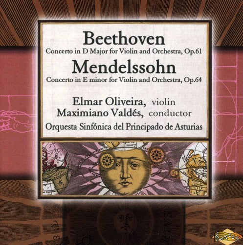 Beethoven / Mendelssohn / Oliveira / Valdes - Concerto In D Major Op 61 / Concerto In E Minor - Music CD
