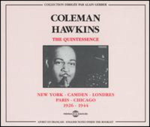 Hawkins,coleman - New York Camden Londres Paris Chicago 1926-1944 - Music CD