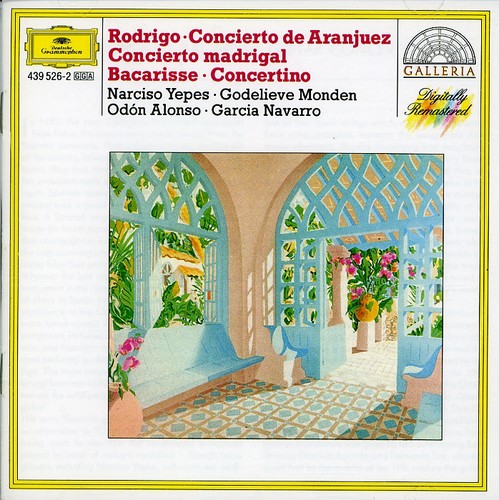 Rodrigo / Yepes / Monden / Alonso / Pao / Alonso - Concierto De Aranjuez / Concierto Madrigal - Music CD