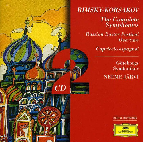 Rimsky-korsakov / Symfoniker / Jarvi - Symphonies 1-3 Capriccio Espagnol Ect - Music CD