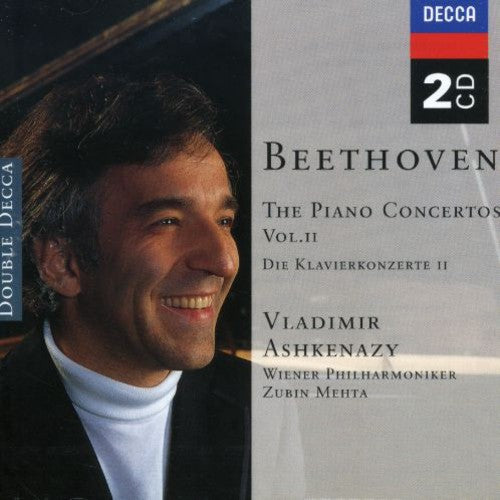 Beethoven / Ashkenazy / Mehta / Vpo - Piano Ctos 3 & 5 / Piano Sonata 5 Op 10 - Music CD