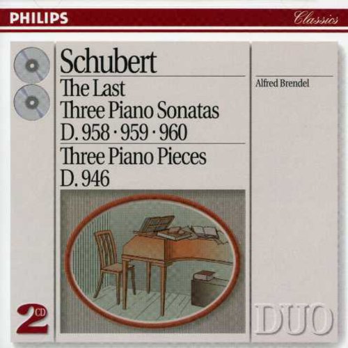 Schubert / Brendel,alfred - Last 3 Piano Sonatas - Music CD