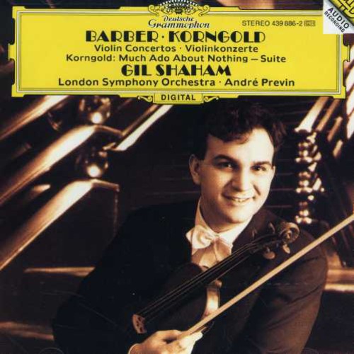 Barber / Korngold / Shaham / Previn / Lso - Violin Concertos / Much Ado About Nothing Suite - Music CD