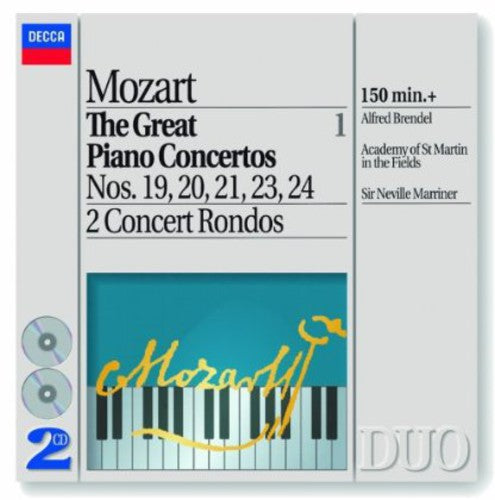 Mozart / Brendel / Marriner / Asmf - Great Piano Concertos 1 - Music CD