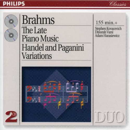 Brahms / Kovacevich / Varsi / Harasiewicz - Late Piano Music - Music CD