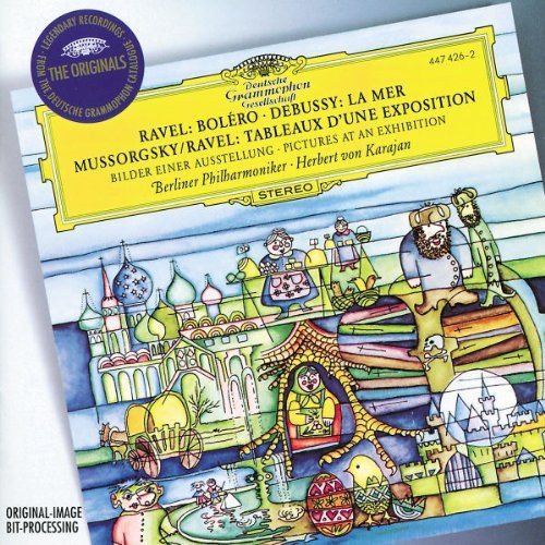 Ravel / Bolero / Karajan / Berlin Philharmonic - La Mer / Pictures At An Exhibition - Music CD