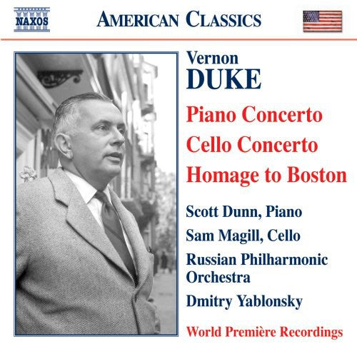 Duke / Dunn / Magill / Russian Phil / Yablonsky - Piano Concerto / Cello Concerto / Homage To Boston - Music CD