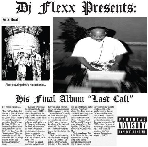 Dj Flexx - Last Call - Music CD