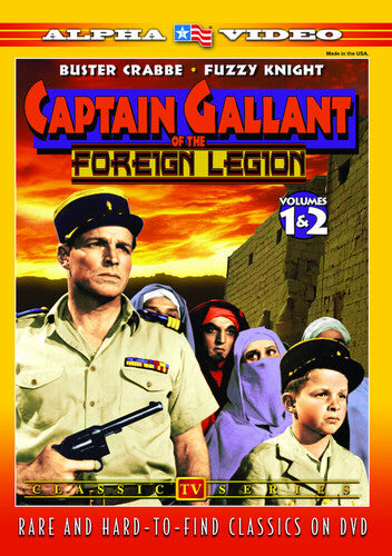 Captain Gallant Of The Foreign Legion 1 & 2 - Captain Gallant Of The Foreign Legion 1 & 2 - DVD
