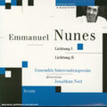 Nunes / Nott / Ensemble Intercontemporain - Nunes: Lichtung I & Ii - Music CD